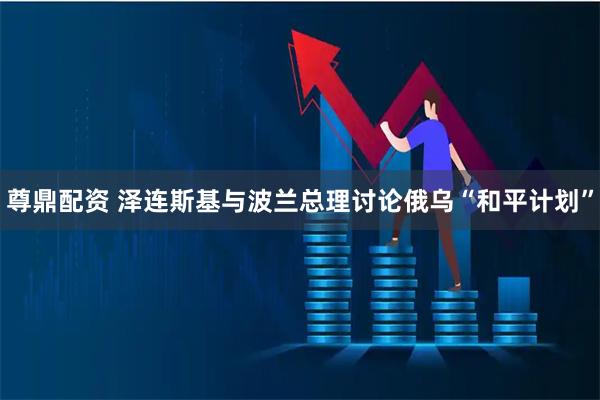 尊鼎配资 泽连斯基与波兰总理讨论俄乌“和平计划”